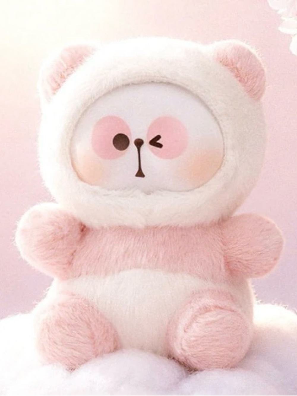 MR. PA Papa’s Blossom Whispers Series Plush Pendant - Sakura